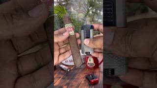 🍂ASMR Cigar Smoking & Relaxation | Trying this CLE 25th #shorts #cigarsdaily #weekend #asmr