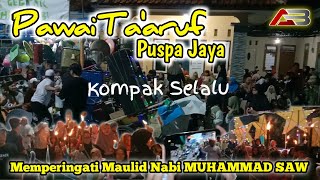 PAWAI TA'ARUF ❗ KEMERIAHAN & ANTUSIAS WARGA PANGKALAN MENGIKUTI PAWAI OBOR | IKATAN WARGA PUSPA JAYA