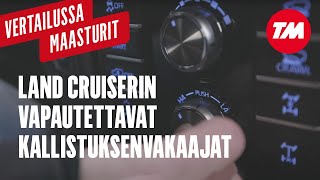 TM:n maasturivertailu: Land Cruiserin vapautettavat kallistuksenvakaajat