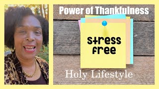 Purpose! Holy, Thankful, Content Lifestyle (Be Stress-free) Lady Wisdom Speaks! Academy is live!