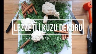 Karnabahardan Nasıl Kuzu Yapılır? | Lezzetli Dekorlar