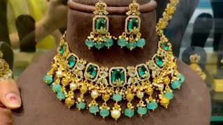 latest one gram gold jewellery collections 🥳🥳🥳|for orders WhatsApp no 8977508109