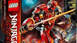 LEGO Fire Stone Mech Review | Set #71720