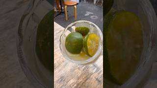 Okinawa Specialty Citrus Sour  (Shikuwasa) - refreshing drinks #okinawa #drinks #citrus