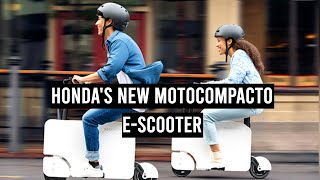 The Adorably Innovative Honda Motocompacto The Electric Scooter That Fits In Your Trunk 2023