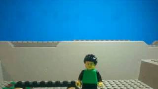 Ronnie Shalvis and Chris Romrell do some parkour in the LEGO WORLD