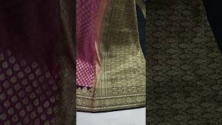 semi Banarasi katan silk saree 8800803329