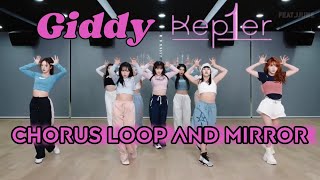 Kep1er - Giddy Chorus Loop & Mirrored Dance