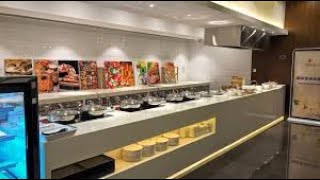 China | Shanghai Pudong airport China Eastern Business Lounge Gate 36 上海浦東空港 中国東方ビジネスラウンジ ゲート36