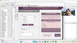 GUI MATLAB - Program Perpindahan Kalor (grafik, kalor jenis, massa) by Kamilah Pascayuna Nurmalika