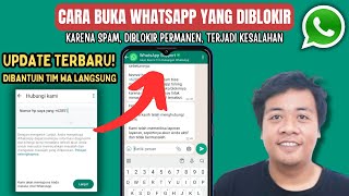 UPDATE TERBARU 2024! Cara Membuka Akun WhatsApp yang Diblokir Oleh Pihak WhatsApp