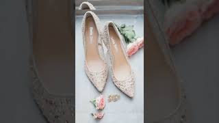 Bridal shoes design #latest #trending #beautiful #design  #2023