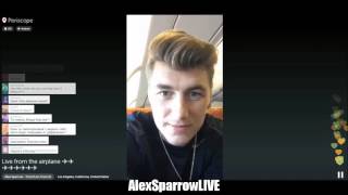 Алексей Воробьев LIVE on #Periscope Live from the airplane 27.10.2015