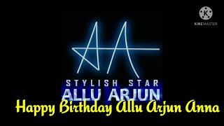 Happy birthday to you Allu Arjun Anna🎂🎂🎂🍪🍪🍦🍧