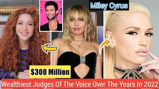 Wealthiest Judges Of ( The Voice ) Over The Years In 2022 || Bio & NetWorth School