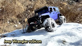 Jeep Wrangler Rubicon, scx10 ii  off-road adventure, 지프 랭글러 루비콘, rc crawler,  오프로드, epic 23-03