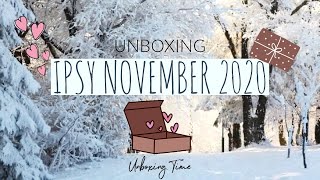 IPSY NOVEMBER 2020 UNBOXING