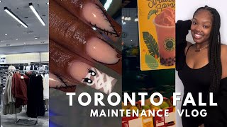 WEEKLY VLOG: FALL MAINTENANCE 🍂 , NAIL RESERVE, KNOTLESS BRAIDS LASH EXTENSIONS, ZARA & H&M SHOPPING