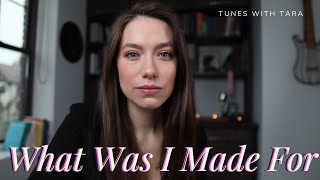 WHAT WAS I MADE FOR | Tunes with Tara | Tara Jamieson Covers Billie Eilish