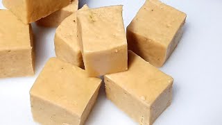 90'S Kids Favourite Sweet Halkova Recipe l Easy Maida Barfi l 3 ingredient Recipe # shorts