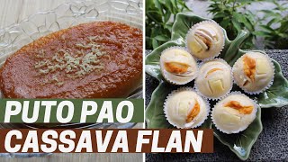 Sir Rolly's Puto Pao and Cassava Flan