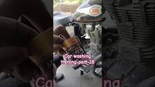 Car washing trening part-28 | metal polish #automobile #metal