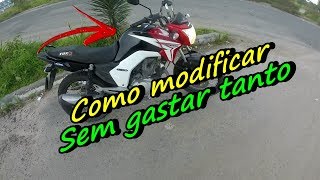 🔴 COMO MODIFICAR SUA MOTO SEM GASTAR MUITO - By Elton Motovlog