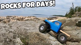 Awesome RC Rock Crawling in Acadia National Park!