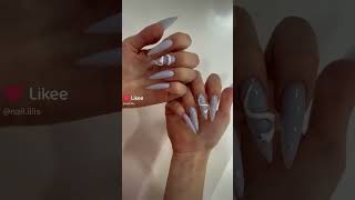 #маникюр #nails #блогер ТГ lilis.manik делала сама ) мне 14!)