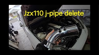 J pipe delete on my jzx110 mark 2