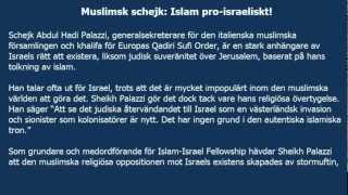 Muslimsk schejk: Islam pro israeliskt