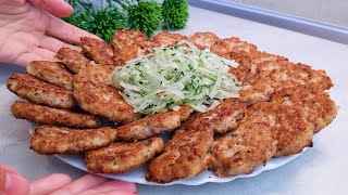 КОТЛЕТЫ на быструю руку! ВКУСНО, СОЧНО и БЫСТРО! CUTLETS for a quick hand! TASTY, JUICY and FAST!