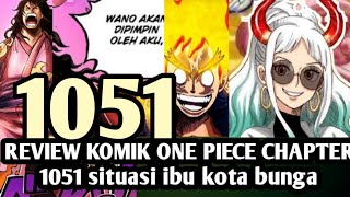 bahas tuntas komik one piece chapter 1051 _ sanji love yamato