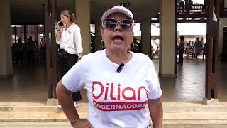 Dilian Francisca se comprometió en el municipio de La Victoria a impulsar el desarrollo económico