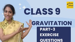 Problems on gravitation chapter | class 9 | CBSE | NCERT | exercise problems