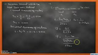 Numerical | Critical Thickness of Insulation | Heat Transfer | GTU Paper Solution|15.12.2021|3151909