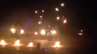 Rammstein fire works show (Russian wedding)