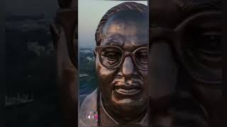 Ambedkar 125ft statue 💙 in Hyderabad #dronephotography #ambedkar #hyderabad