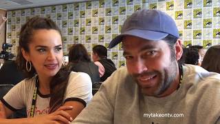 SDCC 2017: WYNONNA EARP's Tamara Duarte and Tim Rozon preview the rest of S2