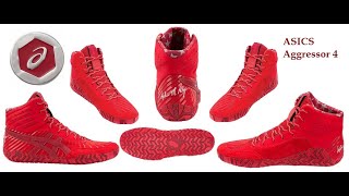 БОРЦОВКИ, БОКСЕРКИ - ASICS Aggressor 4, Wrestling Shoes, boots, Ringerschuhe Chaussures de Lutte!