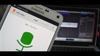 Use android mic as computer mic