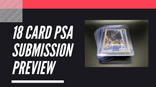 18 Card PSA Submission Preview | Sports Card Collecting and Investing |