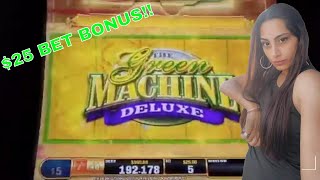 HIGH LIMIT GREEN MACHINE DELUXE & LION'S SHARE AT THE COSMOPOLITAN OF LAS VEGAS #SLOTS