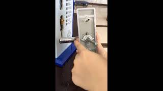 The most important step in fingerprint lock installation