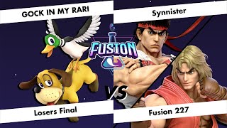 Fusion # 227 - GOCK IN MY RARI (Duck Hunt) vs Synnister (Ryu/Ken) - Losers Final