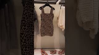 ZARA. Leopard dress. NEWEST.  #zara #fashion #dress #shopping