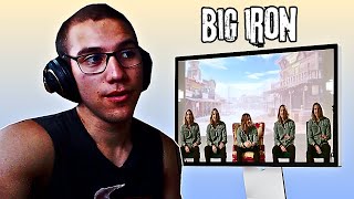 Reacting To Geoff Castellucci - BIG IRON(Low Bass Singer Cover)!!!