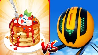 🥭 Going Balls 🆚 Pancake Run | All Levels Mobile Gameplay Walkthrough Video Pro Gaming Mobile Game