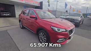 2021 MG HS SAS23 MY21 Vibe Red 7 Speed Auto Dual Clutch Wagon