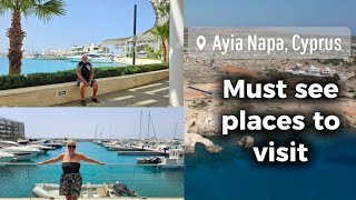 The Ayia Napa Marina is beautiful.